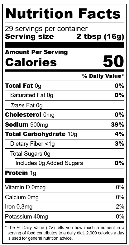 Bad Brad's Cajun Seasoned Fish Fry - 16 oz