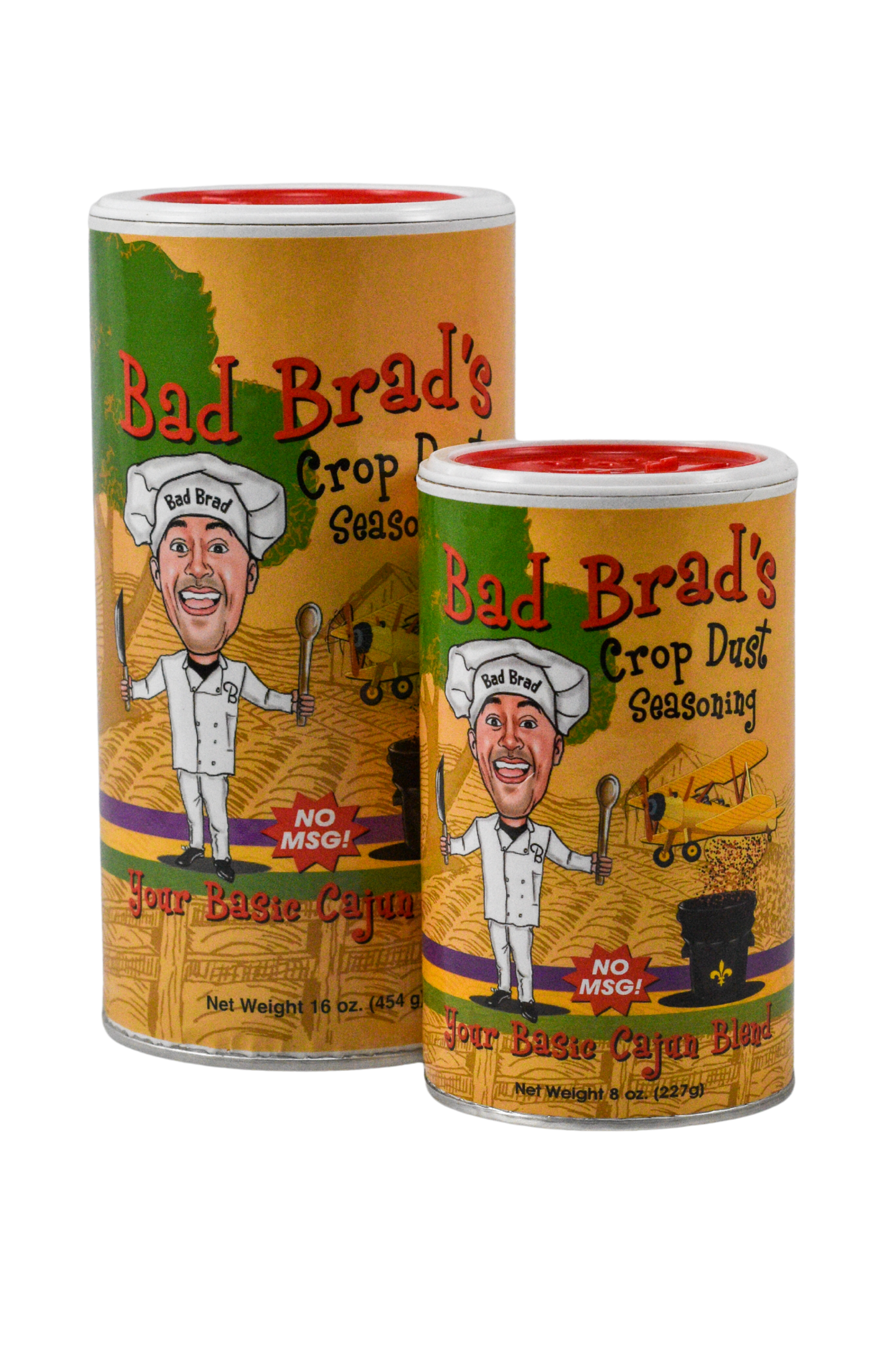 Bad Brad's Crop Dust Seasoning - 16 oz. can