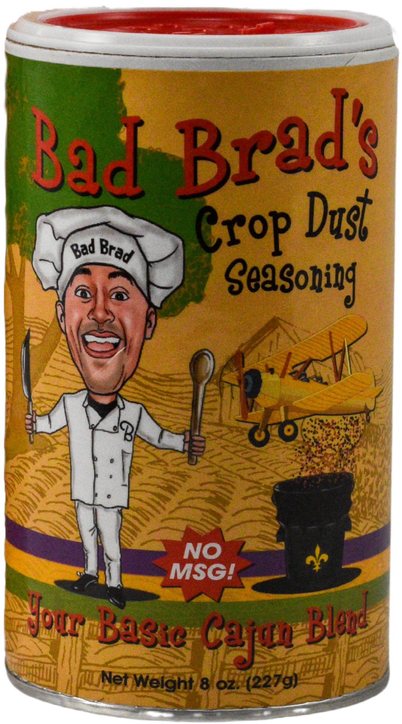 Bad Brad's Crop Dust Seasoning - 8 oz. can
