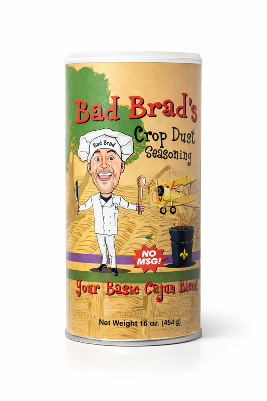 Bad Brad's Crop Dust Seasoning - 16 oz. can