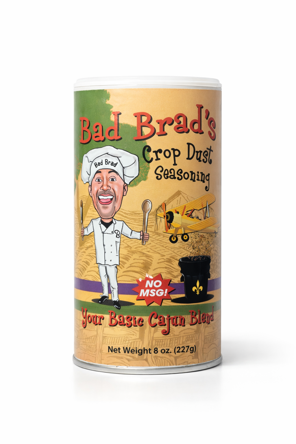 Bad Brad's Crop Dust Seasoning - 8 oz. can