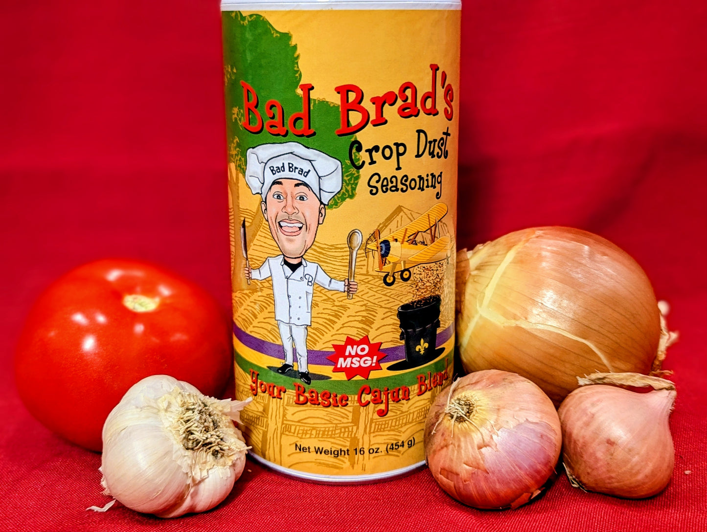 Bad Brad's Crop Dust Seasoning - 16 oz. can